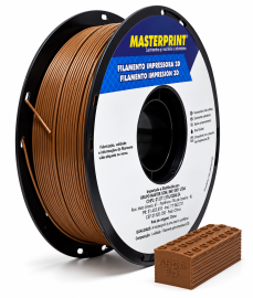 Filamento PETG Marrom - Masterprint