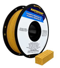 Filamento PLA  Dourado - Masterprint