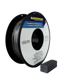 Filamento PETG Prata - Masterprint