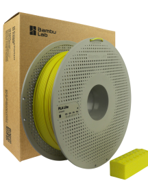 Filamento PLA Lite Amarelo Claro - Bambu Lab