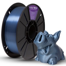 Filamento PLA  Silk Azul Titanium