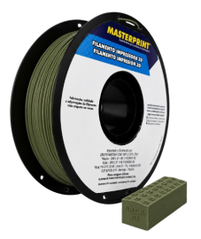 Filamento PLA  Verde Militar Fosco - Masterprint