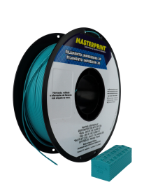 Filamento PLA  Matte Artic Cyan (Fosco Azul Artico)