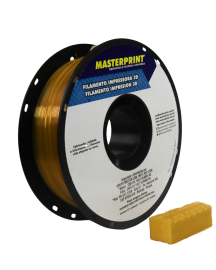 Filamento PETG Translucido Amarelo - Masterprint